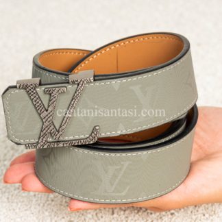 louis vuitton kemer monogram gri silver toka