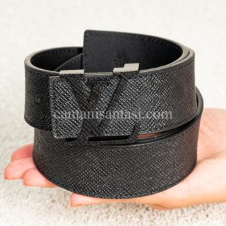louis vuitton kemer siyah toka siyah