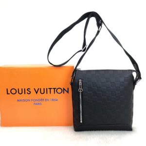 louis vuitton canta Infinity erkek postaci cantasi siyah 24.5x21