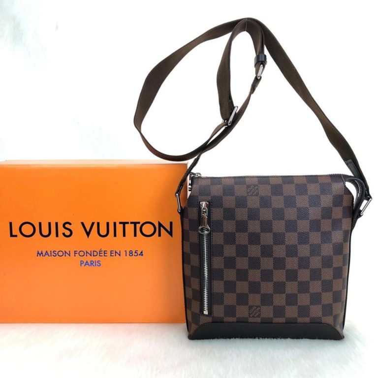 louis vuitton canta Massenger erkek postaci cantasi damier 24.5x21