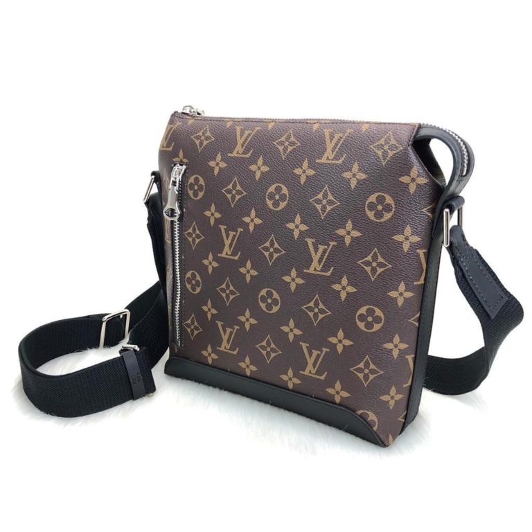 louis vuitton canta Massenger erkek postaci cantasi monogram siyah 24.5x21