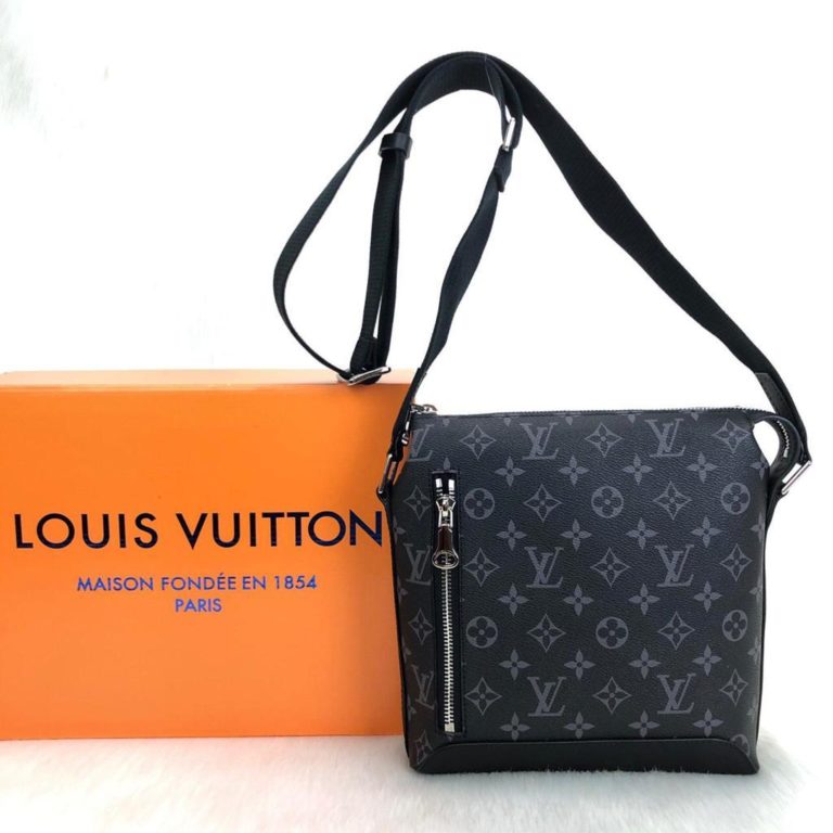 louis vuitton canta Massenger erkek postaci cantasi siyah 24.5x21