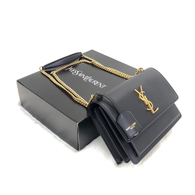 ysl saint laurent canta Sunset medium gold 22x16 cm