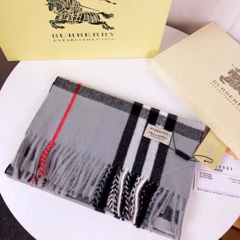burberry atki yun kasmir gri yuksek kalite