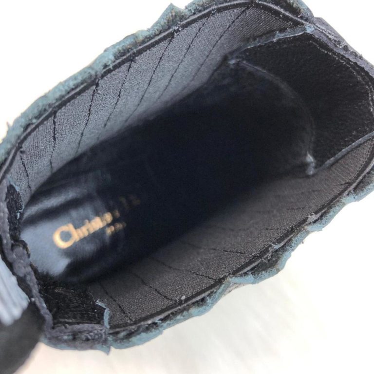 christian dior ayakkabi Star Ankle bot siyah topuk 6 cm