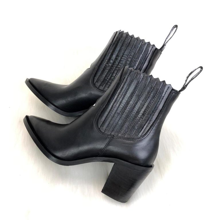 christian dior ayakkabi Star Ankle bot siyah topuk 6 cm