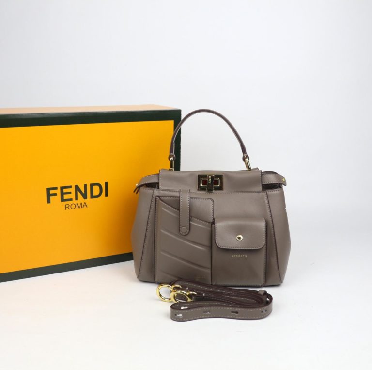 fendi canta peekaboo mini vizon ithal 23x18