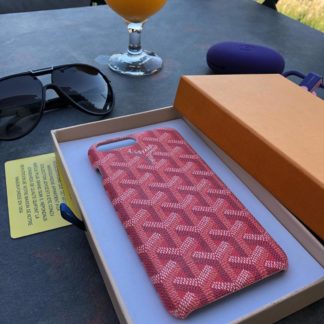 goyard telefon kilifi kirmizi