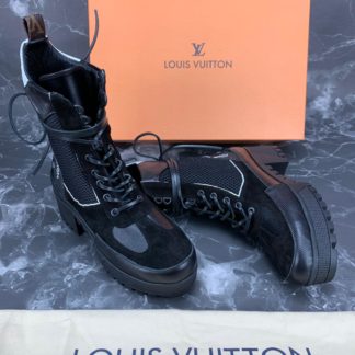 louis vuitton Ayakkabi siyah beyaz bot