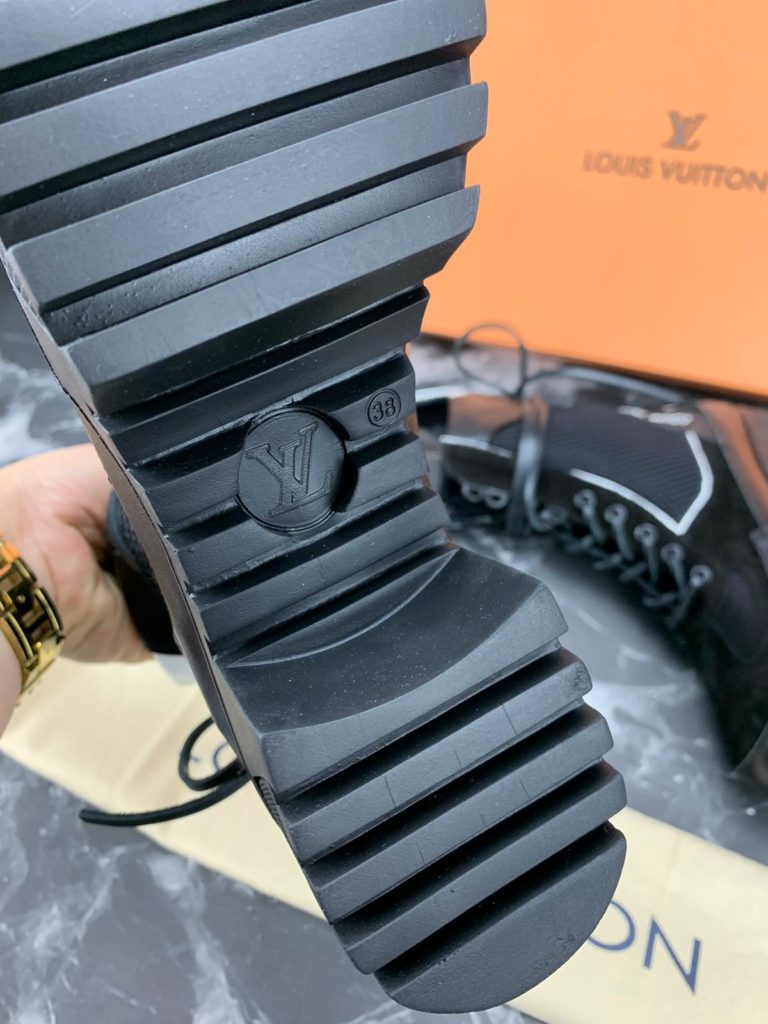 louis vuitton Ayakkabi siyah beyaz bot
