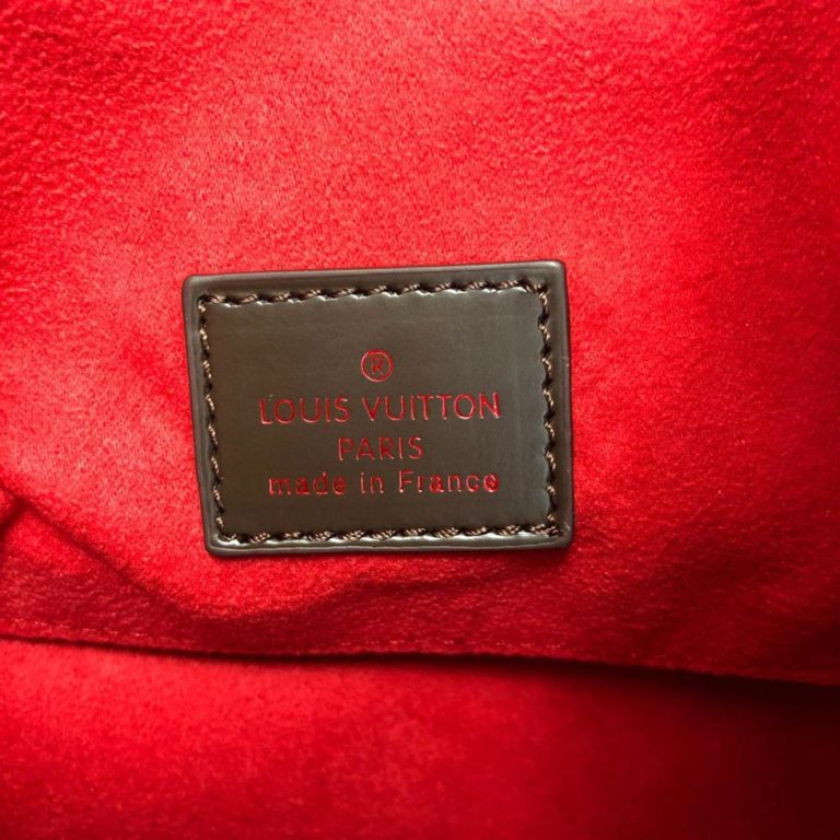 louis vuitton canta Graceful Pm damier kahve Simetrik kesim 30x30 cm