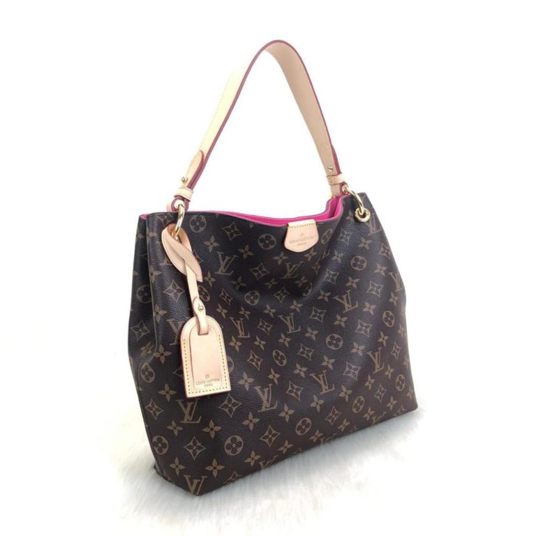 louis vuitton canta Graceful Pm monogram Simetrik kesim 30x30 cm