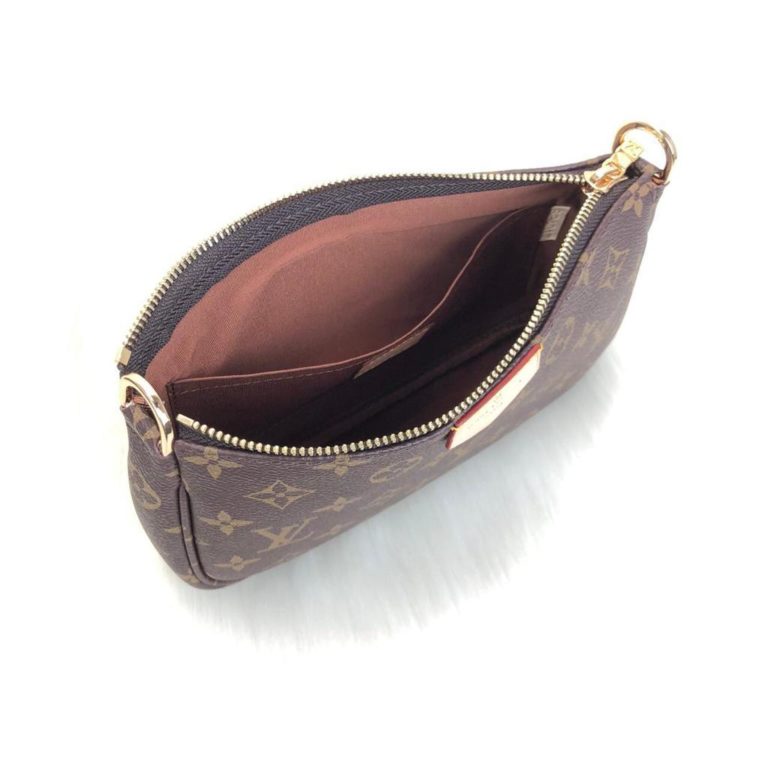 louis vuitton canta Multi Pochette monogram askili 2 canta 1 cuzdan 24x13 18x9