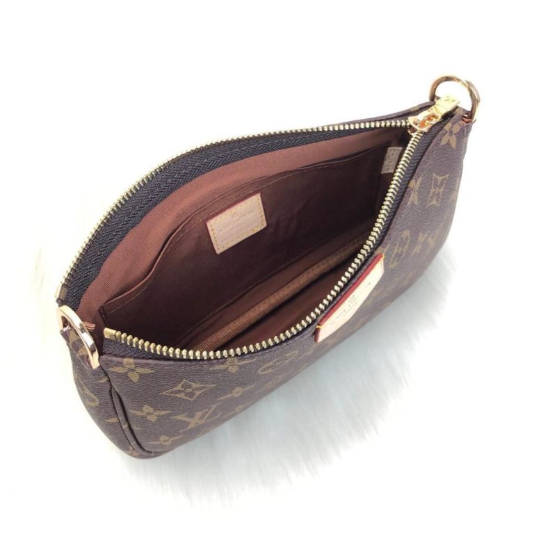 louis vuitton canta Multi Pochette monogram askili 2 canta 1 cuzdan 24x13 18x9