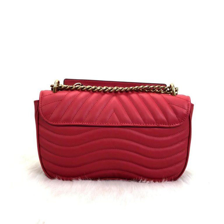 louis vuitton canta New Wave kirmizi 25x15cm