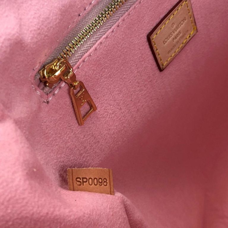 louis vuitton canta Propriano damier beyaz vejital deri el orgusu 43x30 cm