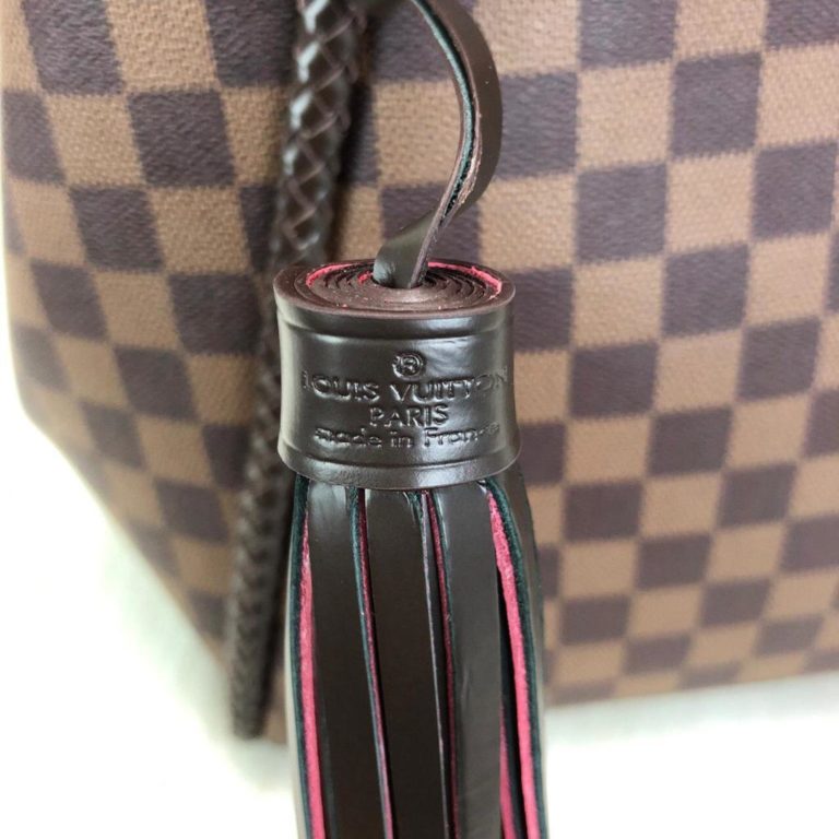 louis vuitton canta Propriano damier kahve vejital deri el orgusu 43x30 cm