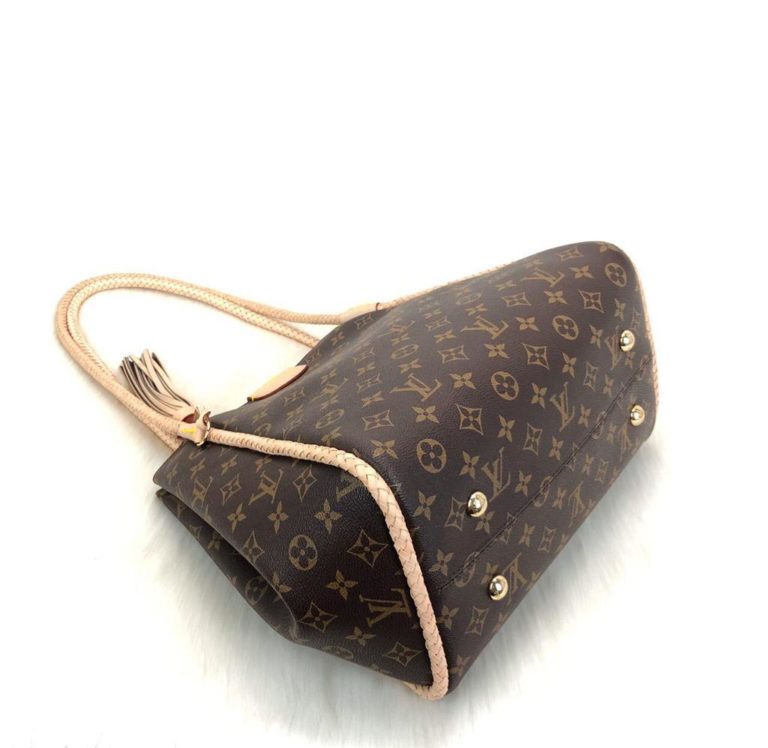 louis vuitton canta Propriano damier monogram vejital deri el orgusu 43x30 cm
