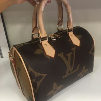 louis vuitton canta suni deri speedy monogram buyuk logo 30cm cift tarafli