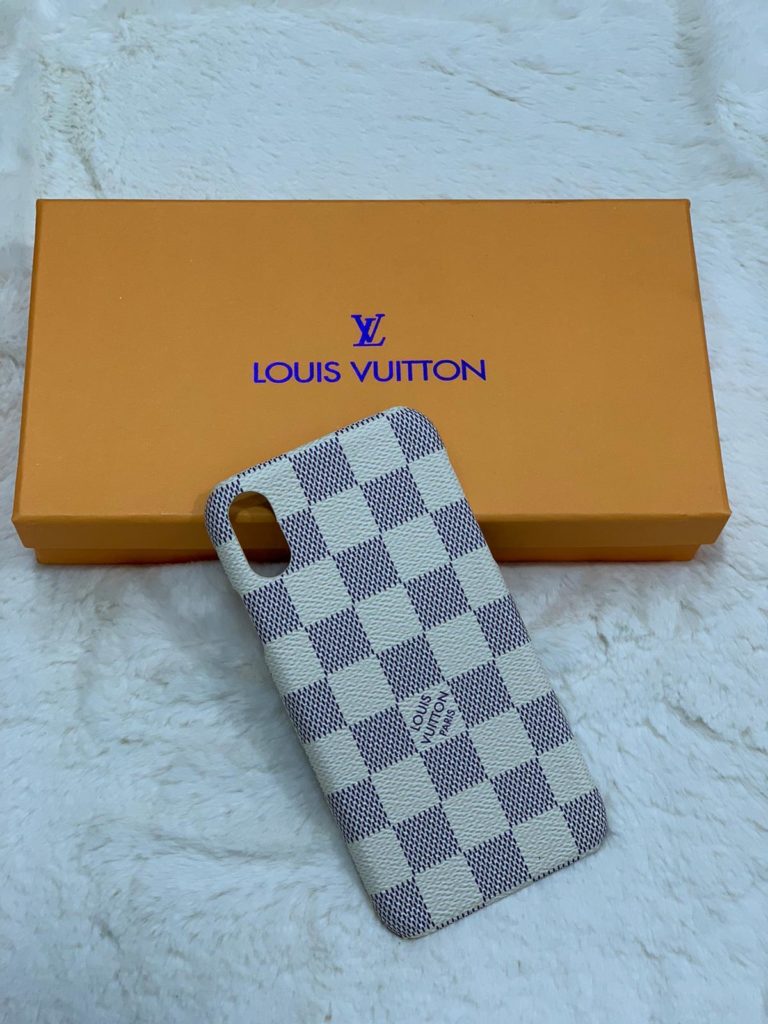 louis vuitton telefon kilifi damier beyaz