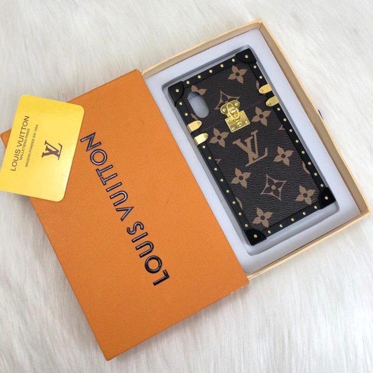 louis vuitton telefon kilifi eye trunk iphone x celik kasa ithal