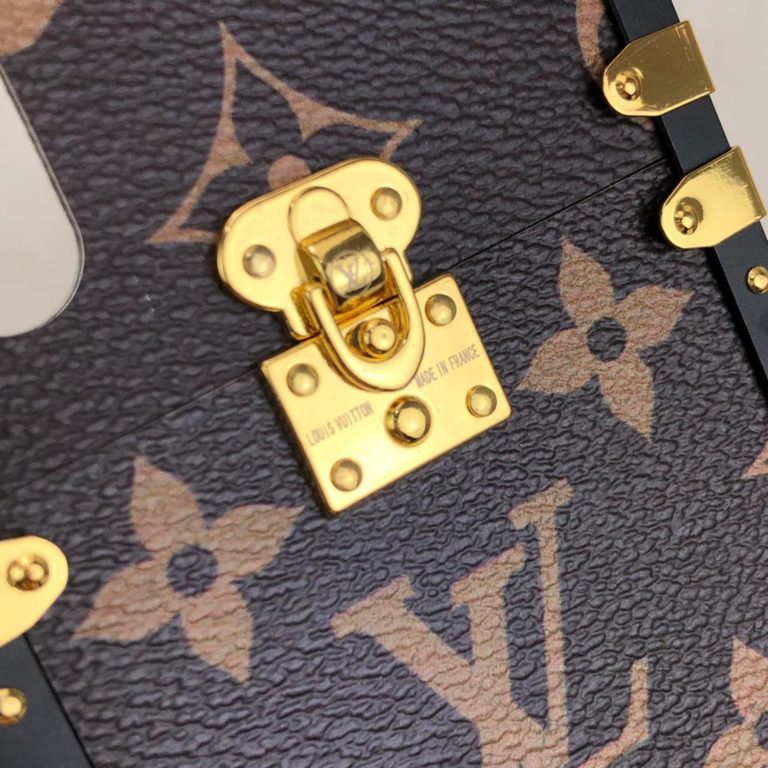 louis vuitton telefon kilifi eye trunk iphone x celik kasa ithal