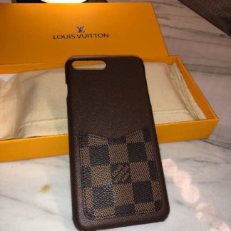 louis vuitton telefon kilifi kahve damier