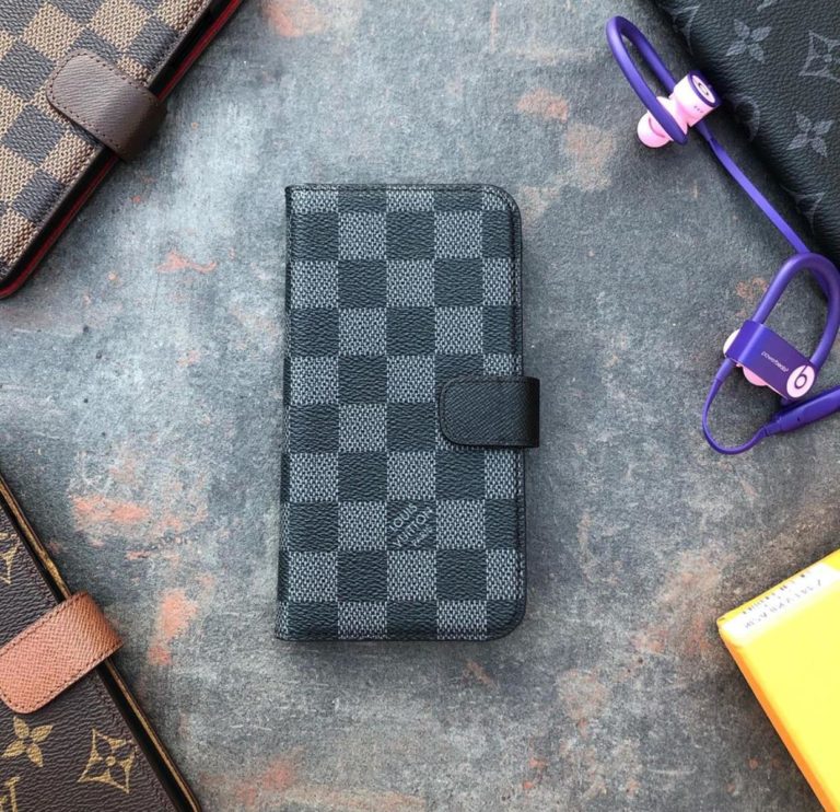 louis vuitton telefon kilifi kapakli siyah damier