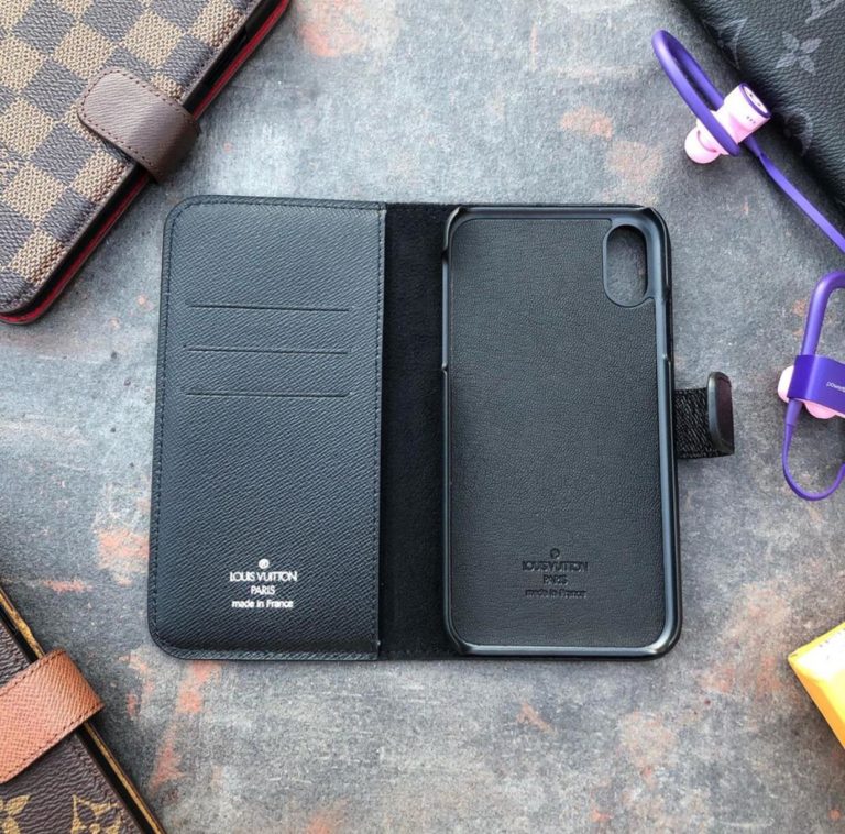 louis vuitton telefon kilifi kapakli siyah damier