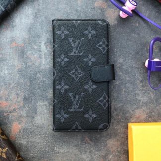 louis vuitton telefon kilifi kapakli siyah monogram
