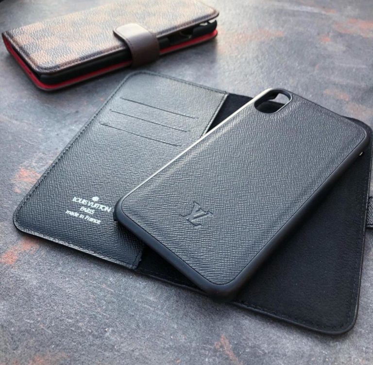 louis vuitton telefon kilifi kapakli siyah monogram