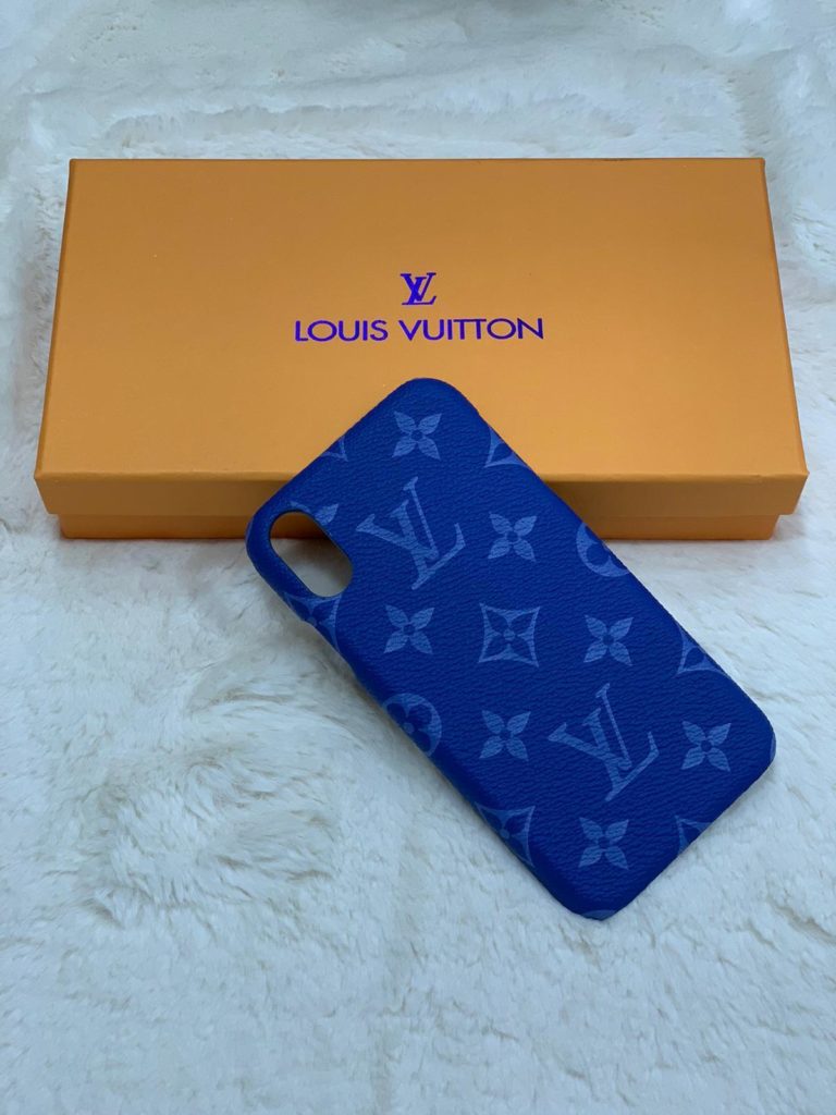 louis vuitton telefon kilifi mavi monogram