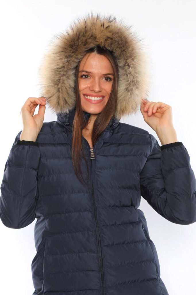 moncler mont uzun mat lacivert renk
