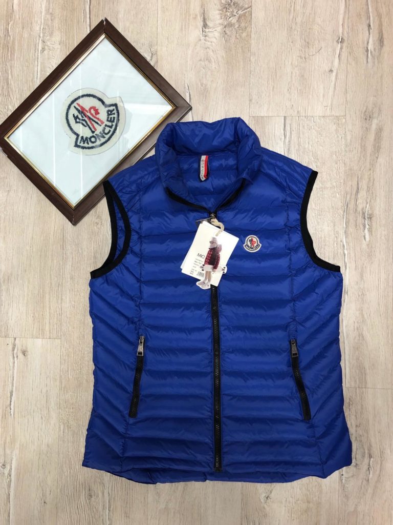 moncler yelek erkek mat mavi