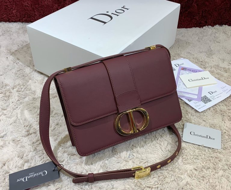 christian dior canta montaigne bordo 24x17x8