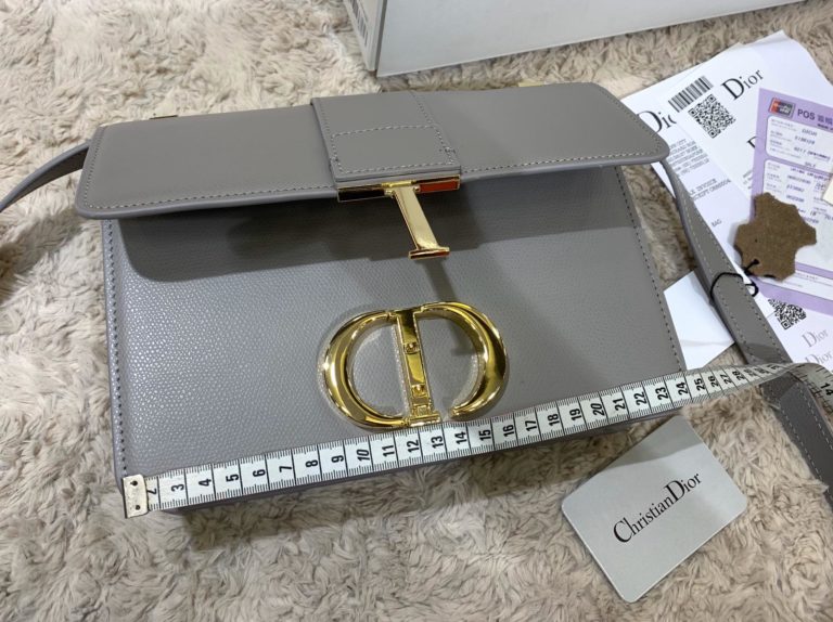 christian dior canta montaigne gri 24x17x8