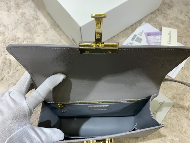 christian dior canta montaigne gri 24x17x8