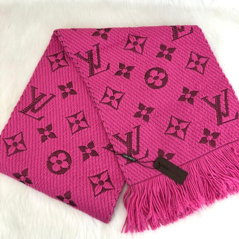 louis vuitton atki logomania yun fusya pembe ithal 180x33