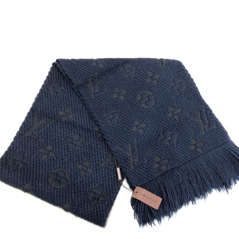 louis vuitton atki logomania yun lacivert ithal 180x33