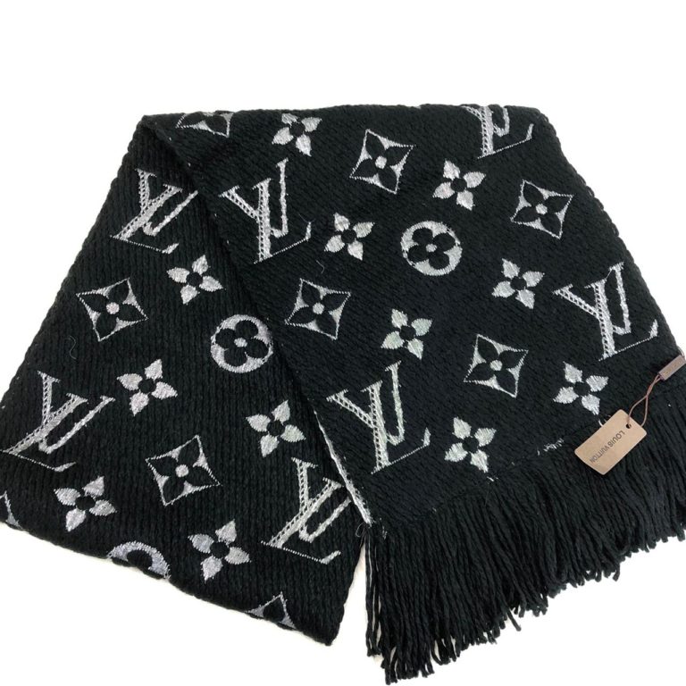 louis vuitton atki logomania yun siyah simli  ithal 180x33