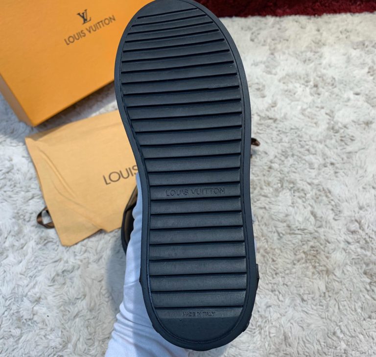 louis vuitton ayakkabi sneaker siyah