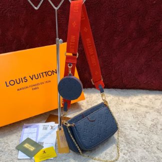 louis vuitton canta multi pochette lacivert kirmizi aski
