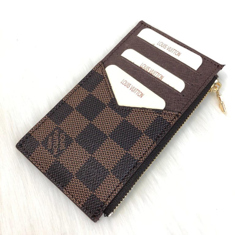 louis vuitton kartlik damier kahve 14.5x8 cm