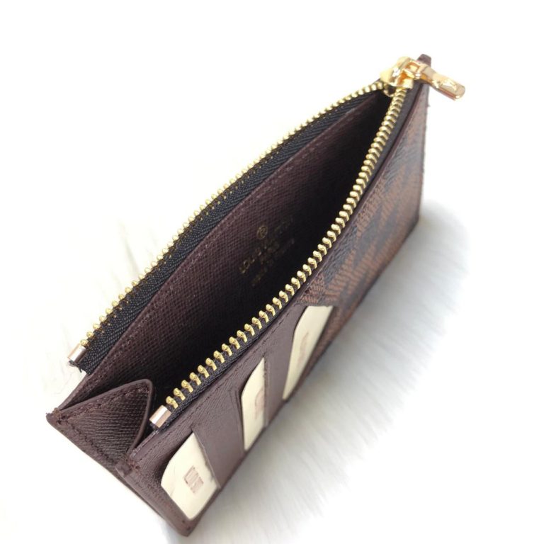 louis vuitton kartlik damier kahve 14.5x8 cm