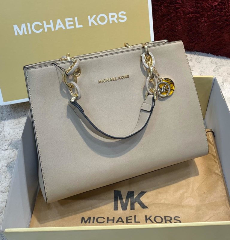 michael kors canta bej duz
