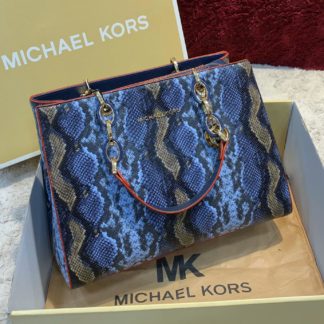 michael kors canta lacivert yilan desen crocodile