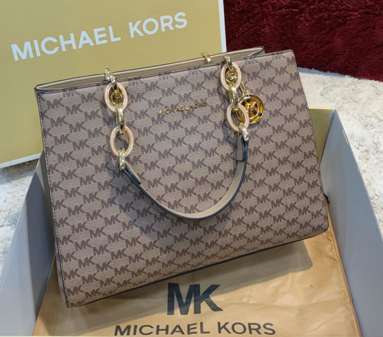 michael kors canta vizon logo baski