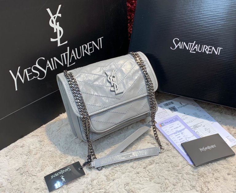 ysl saint laurent canta gri niki baby