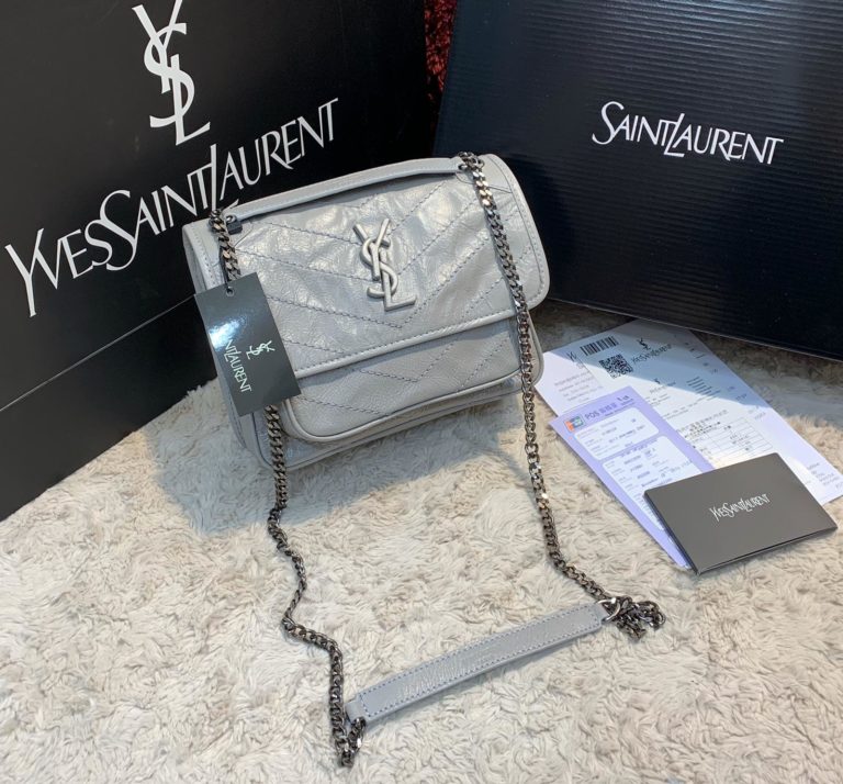 ysl saint laurent canta gri niki baby