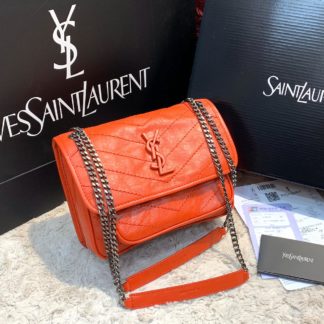 ysl saint laurent canta kirmizi niki baby